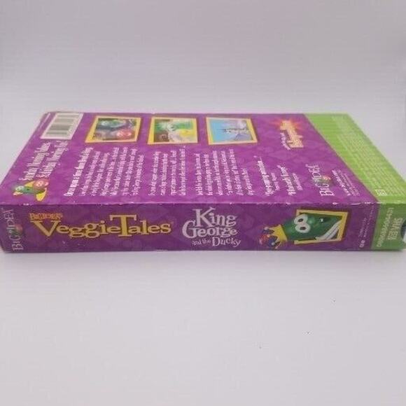 Veggie Tales George And The Ducky [VHS] Selfishness Lesson Movie VeggieTales - Picture 4 of 7